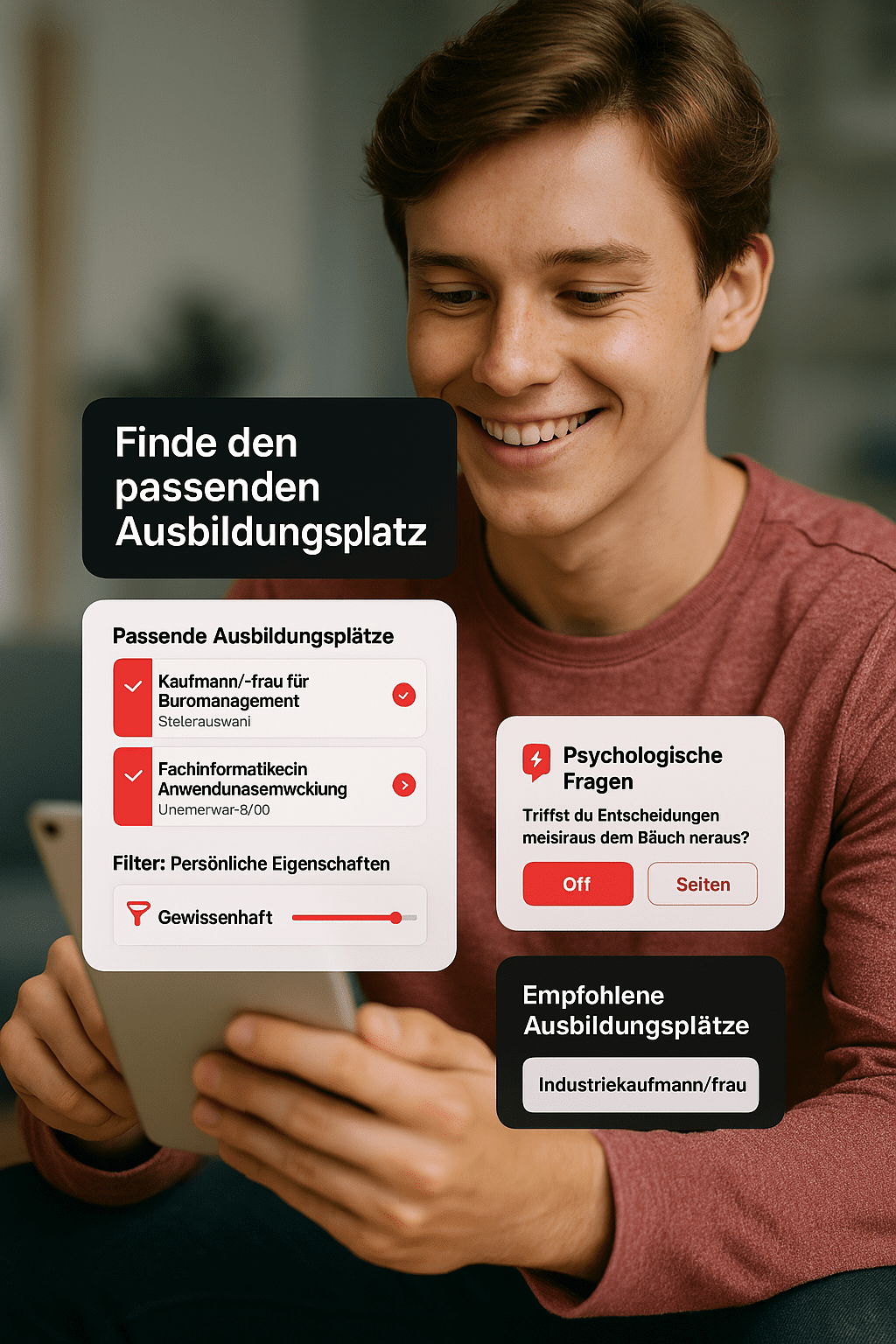 Digitale Ausbildungs-Matching-Plattform